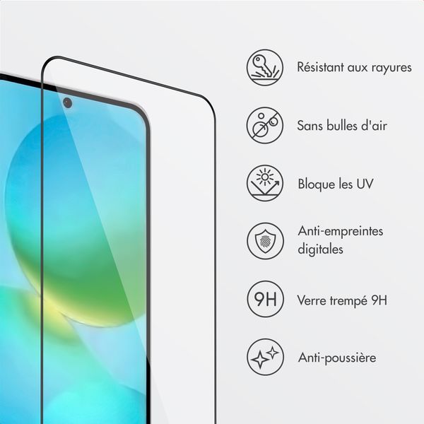 Accezz Protecteur d'écran en verre trempé + Applicateur Samsung Galaxy A37 (5G)