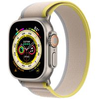 Apple Bracelet Trail Loop Apple Watch | 44/45/46/49 mm - Taille M/L - Jaune / Beige