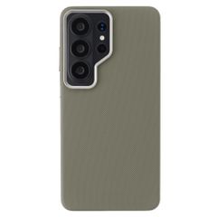 Accezz Coque arrière Mesh avec MagSafe Samsung Galaxy S26 Ultra - Gris foncé