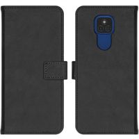 imoshion Étui de télephone portefeuille de luxe Motorola Moto E7 Plus / G9 Play - Noir