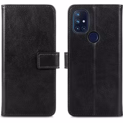 imoshion Étui de télephone portefeuille de luxe OnePlus Nord N10 5G - Noir