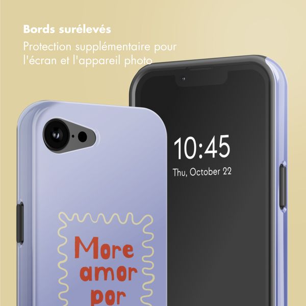 Selencia Coque arrière Vivid avec MagSafe Apple iPhone 17e / 16e - More Amor