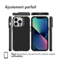 imoshion Rugged Hybrid Carbon Case Apple iPhone 13 Pro - Noir