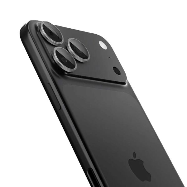 Spigen Optik Pro EZ Fit Lens Protector - Protection d'objectif de caméra (lot de 2) Apple iPhone 17 Pro (Max) / 16 Pro (Max) / 15 Pro (Max) / 14 Pro (Max) - Gris