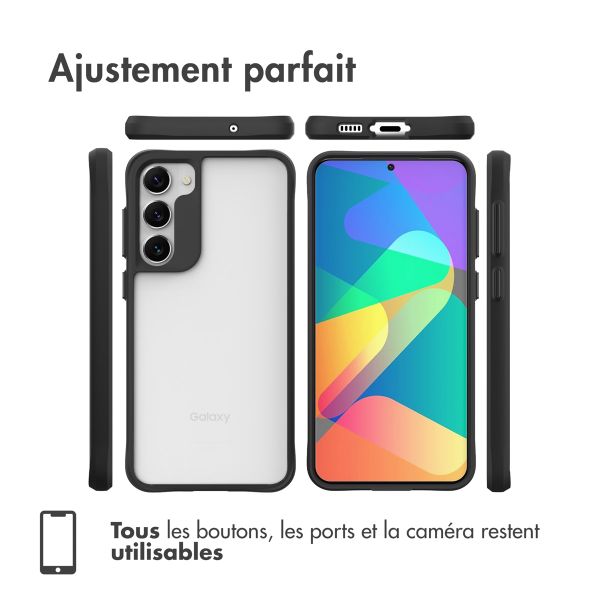 imoshion Coque Rugged Hybrid Samsung Galaxy S23 Plus - Noir