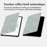 imoshion Coque tablette Design Trifold Samsung Galaxy Tab A11 Plus / A9 Plus - Botanica