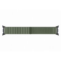 Samsung Bracelet en tissu original Samsung Galaxy Watch 9 (40/44mm) / Watch 8 (40/44mm) / Classic (46mm) - Taille M/L - Olive