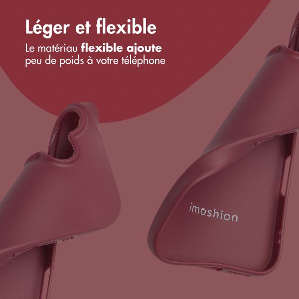 imoshion Coque Couleur Apple iPhone 16 - Wine Red