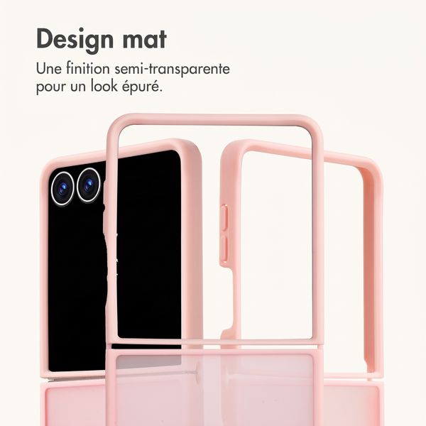 imoshion Coque Color Guard Samsung Galaxy Z Flip 8 - Rose clair