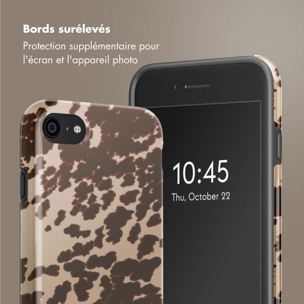 Selencia Coque arrière Vivid Apple iPhone SE (2022 / 2020) / 8 / 7 - Country Moo'd