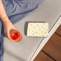 imoshion Étui de liseuse portefeuille design Pliable Kobo Libra Colour - Garden Stripes