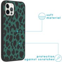 imoshion Coque Design Apple iPhone 12 (Pro) - Green Leopard