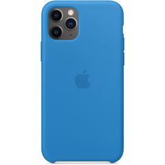 Apple Coque en silicone Apple iPhone 11 Pro - Surf Blue