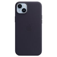 Apple Coque Leather MagSafe Apple iPhone 14 Plus - Ink