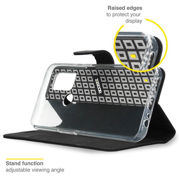 Accezz Étui de télephone Wallet Oppo A53 / Oppo A53s - Noir