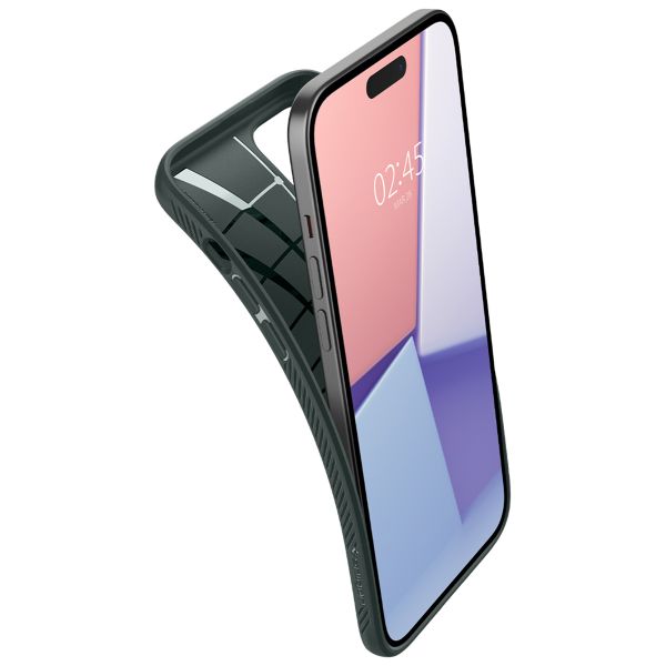 Spigen Coque Liquid Air™ Apple iPhone 15 - Abyss Green