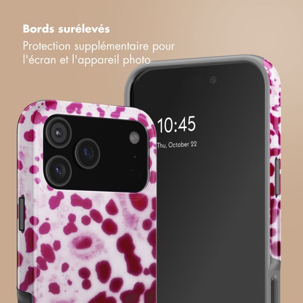 Selencia Coque arrière Vivid avec MagSafe Apple iPhone 17 Pro Max - Cosmic Orchid