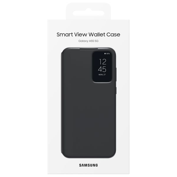 Samsung Original Coque S View Samsung Galaxy A55 - Noir