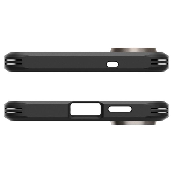 Spigen Coque Tough Armor MagSafe Samsung Galaxy S25 Edge - Gunmetal
