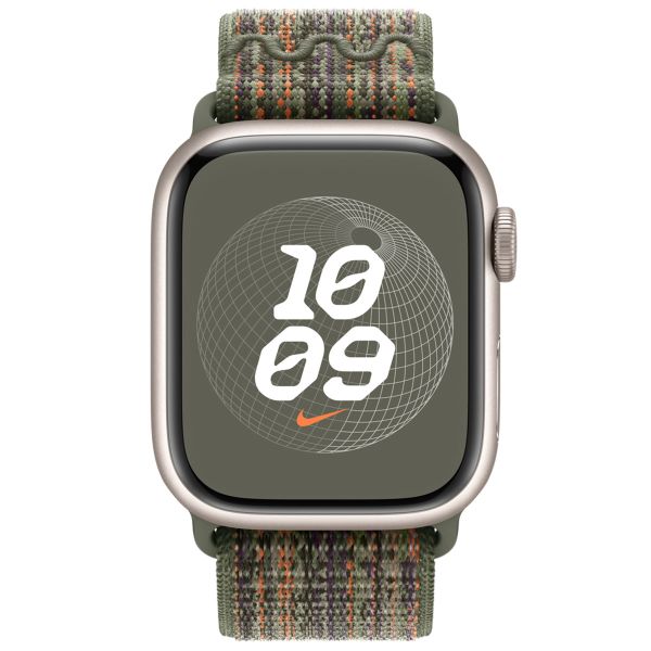 Apple Bracelet Nike Sport Loop Apple Watch | 38/40/41/42 mm - Sequoia & Orange