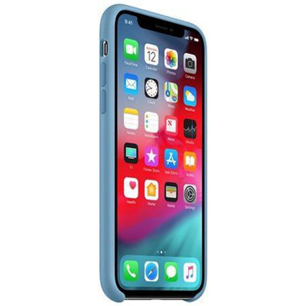 Apple Coque en silicone Apple iPhone X / Xs - Cornflower