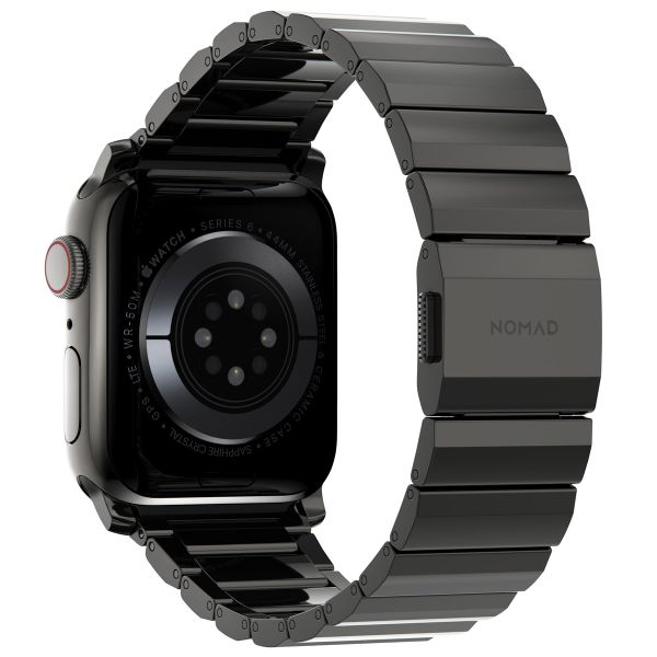 Nomad Bracelet à maillons magnétiques en acier Apple Watch | 44/45/46/49 mm - Graphite