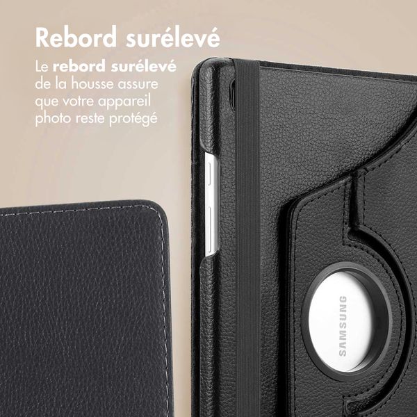 imoshion Coque tablette rotatif à 360° Samsung Galaxy Tab A11 / A9 8.7 pouces - Noir