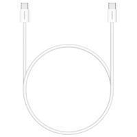 imoshion Câble USB-C vers USB-C Tressé 60 W - 1 mètre - Blanc