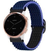 imoshion Bracelet en nylon élastique  - Connexion universelle 18 mm - Bleu foncé