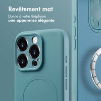 imoshion Coque Couleur avec MagSafe Apple iPhone 16 Pro - Smoke Green