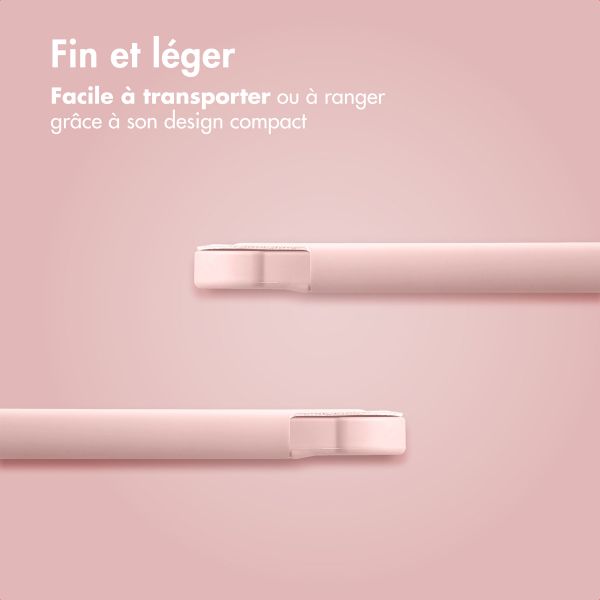 imoshion Coque tablette Origami Apple iPad 9 (2021) 10.2 pouces / iPad 8 (2020) 10.2 pouces / iPad 7 (2019) 10.2 pouces - Rose