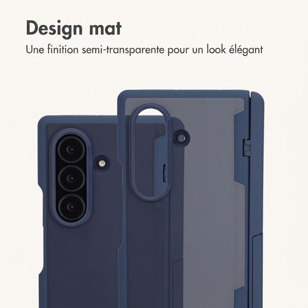 imoshion Color Guard avec support Samsung Galaxy Z Fold 8 Ultra - Bleu foncé