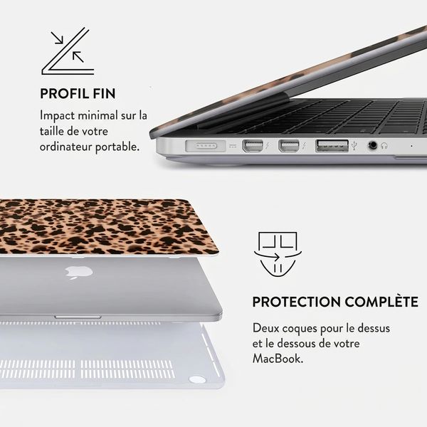 Burga Coque Rigide Apple MacBook Pro 14 pouces (2021 / 2023 M3 chip / 2024 M4 chip / 2025 M5 chip) - Off Duty