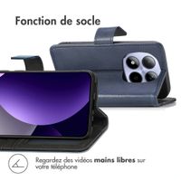 imoshion Étui de télephone portefeuille de luxe Xiaomi Redmi Note 15 Pro Plus (5G) - Bleu foncé