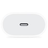 Apple Adaptateur secteur USB-C d'origine de 20 watts + câble USB-C vers Lightning d'origine - 2 mètres - Blanc