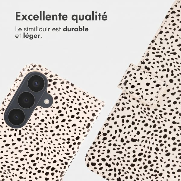 imoshion Étui de télephone portefeuille Design Samsung Galaxy S26 - Desert Dots