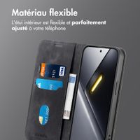 imoshion Étui de téléphone portefeuille Slim Xiaomi Poco X8 Pro - Noir