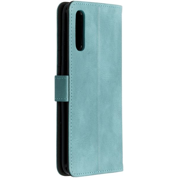 imoshion Étui de télephone portefeuille de luxe Samsung Galaxy A70 - Bleu clair