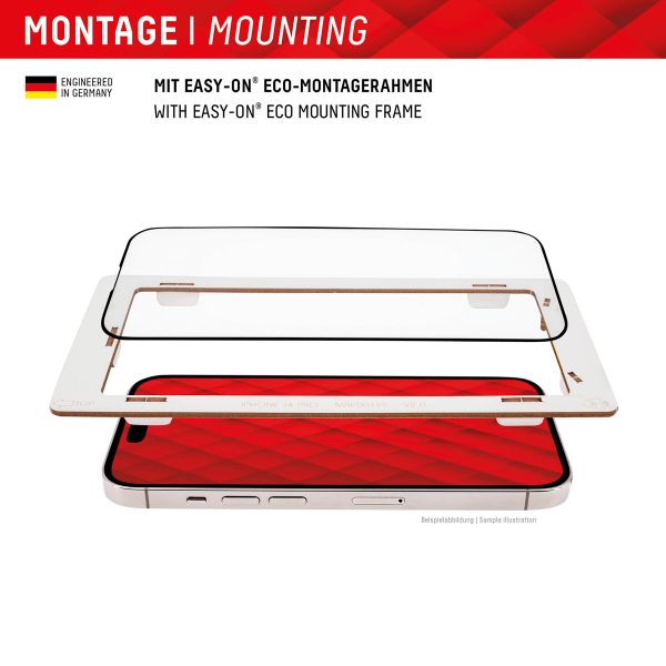 Displex Protection d'écran en verre trempé Real Glass Apple iPhone 15 Plus / 15 Pro Max / 16 Plus