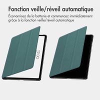 imoshion Coque tablette Trifold Apple iPad Air 11 pouces (2026) M4 / (2025) M3 / (2024) M2 / Air 5 (2022) / Air 4 (2020) - Vert foncé