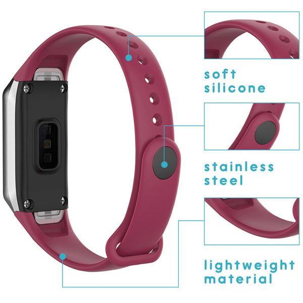 imoshion Bracelet sport en silicone Samsung Galaxy Fit - Rouge