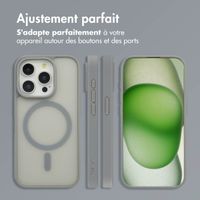 imoshion Coque Color Guard avec MagSafe Apple iPhone 15 Pro - Gris