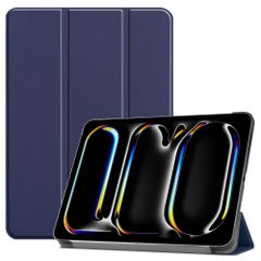 imoshion Coque tablette Trifold Apple iPad Pro 13 (2025) M5 / (2024) M4 - Bleu foncé