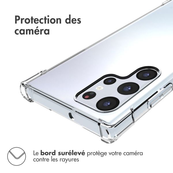 imoshion Shockproof Case Samsung Galaxy S22 Ultra - Transparent