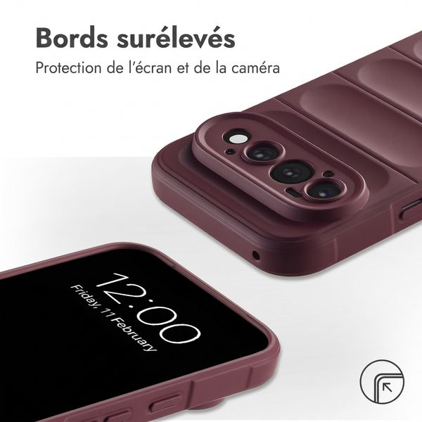 imoshion EasyGrip Backcover Google Pixel 11 Pro - Aubergine