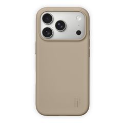 iDeal of Sweden Coque en silicone avec MagSafe Apple iPhone 18 Pro / 17 Pro - Perfect Beige