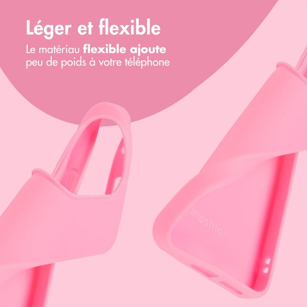 imoshion Coque Couleur Xiaomi Redmi Note 14 (4G) - Bubblegum Pink