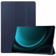 imoshion Coque tablette Trifold Samsung Galaxy Tab S10 Plus / Tab S9 FE Plus / Tab S9 Plus - Bleu foncé