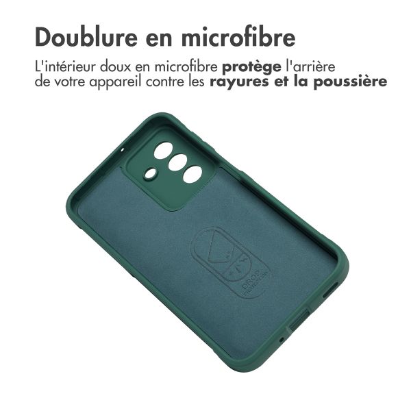 imoshion EasyGrip Backcover Samsung Galaxy A17 (5G) / (4G) - Vert foncé