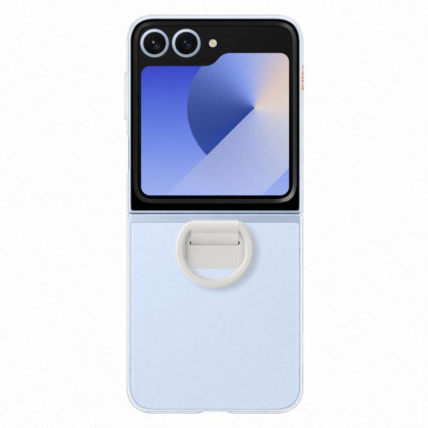 Samsung Coque originale Clear Bague Samsung Galaxy Z Flip 6 / Flip 7 FE - Transparent